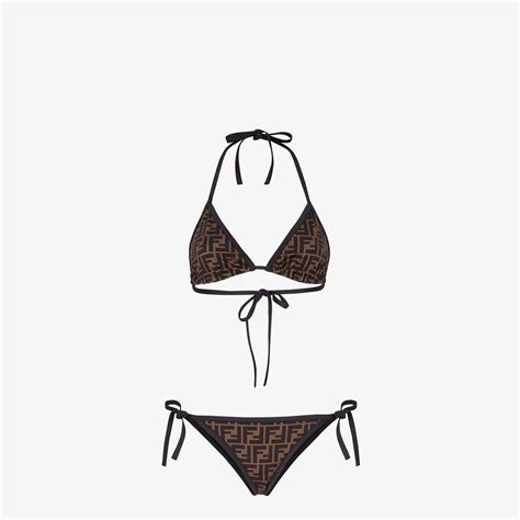 fendi lycra bikini|fendi black swimsuit.